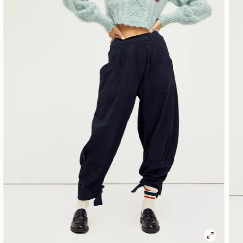 Free People Stunner Pants - Black, Large